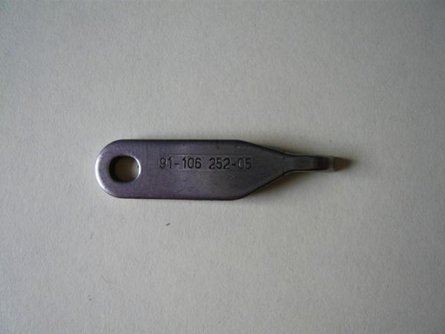 Kapselluefterblech PFAFF 138 - 6