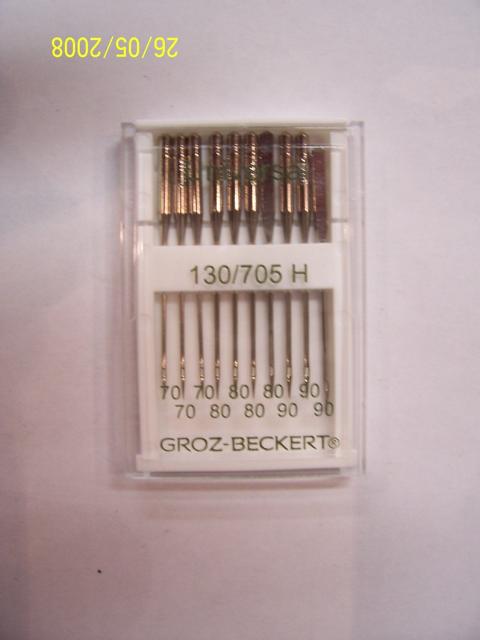 Naehmaschinen - Nadeln 130/705 H - Universal - Flachkolben