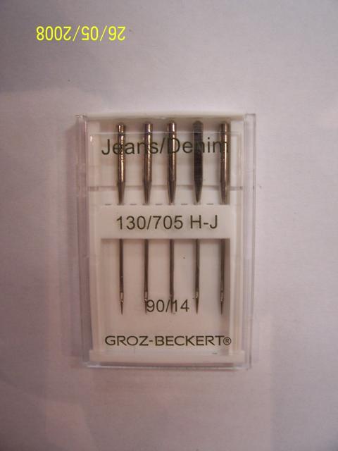 Naehmaschinen - Nadeln 130/705 H - Jeans - Flachkolben