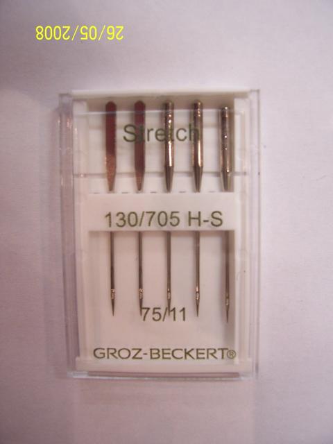 Naehmaschinen - Nadeln 130/705 H - SuperStretch - Flachkolben