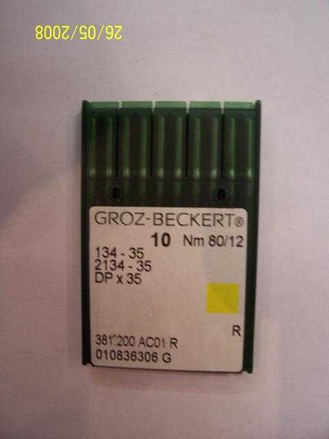 Naehmaschinen - Nadeln 134 - 35 Rundkolben